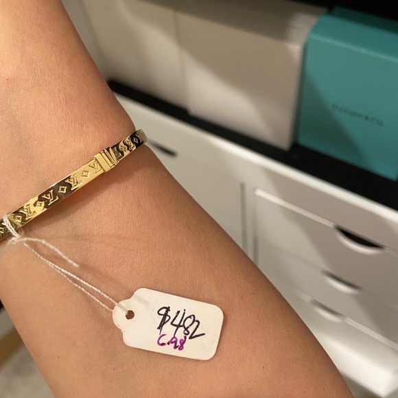 COPY - For @eriknkimmy 18karat yellow gold bangle - Picture 2 of 10